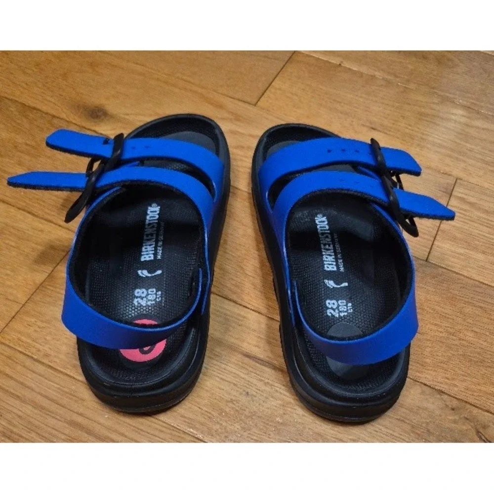 Birkenstock Mogami Kids Sandals — Ultrablue & Black Size Size 10 28/180 NEW
